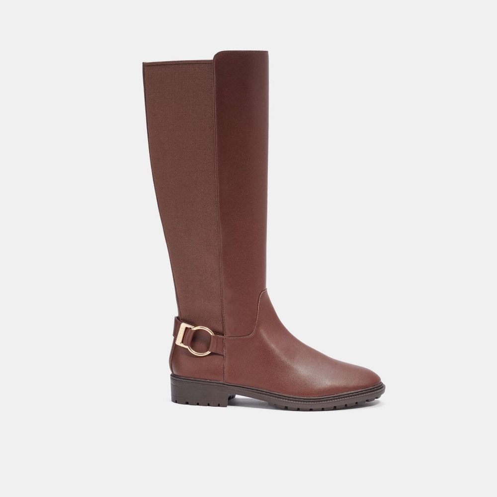 Coach Walnut Fitz Riding Boot Size 9.5 - Picture 2 of 8
